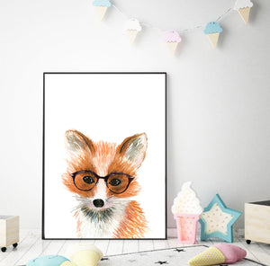 Fox with Glasses