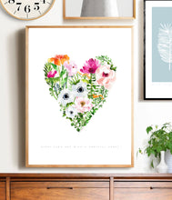 Anemones Floral Heart