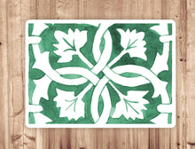 Placemat Green Tile