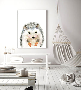 Hedgehog with Mittens