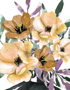 Hendricks Yellow Florals