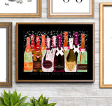 All the Champagne Midnight
