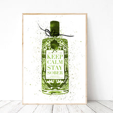 Keep Calm Stay Sober (Green)