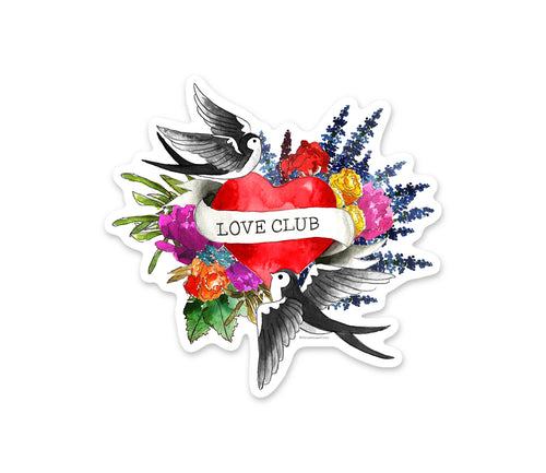 Love Club Sticker