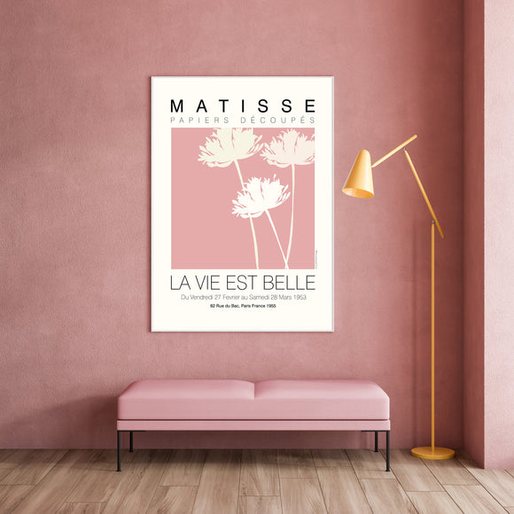 Wild Flowers (pink & cream)
