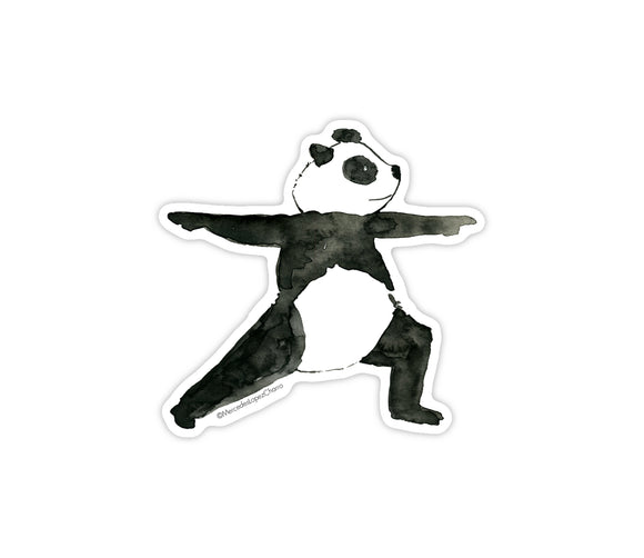 Panda Yoga Sticker