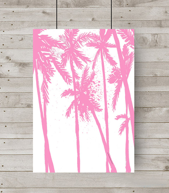 Palm Trees Pink