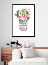 Pink Tulips in Vintage Can