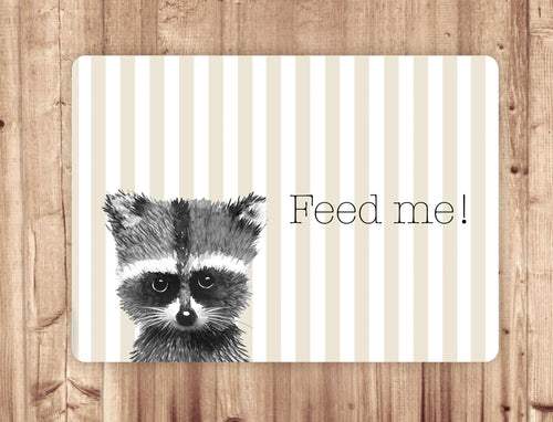 Placemat Racoon