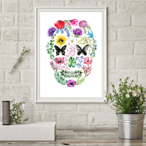 Skull Florals